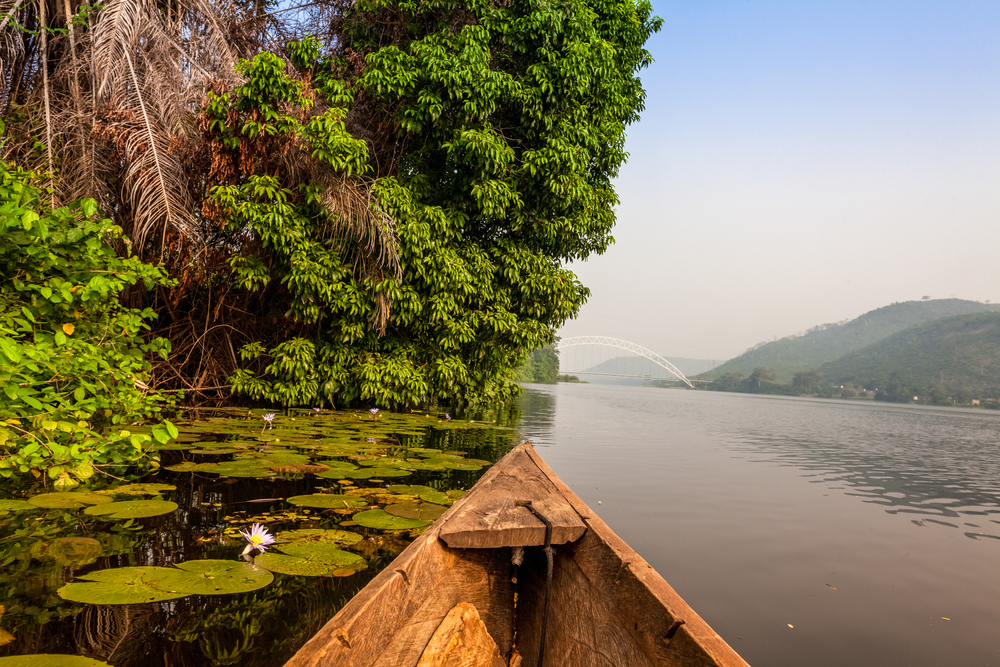 Lake Volta In Ghana Africa 56