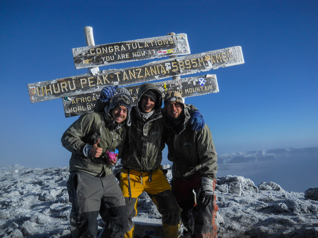 kilimanjaro summit climb cost much does mount climbers james mt climbing afktravel hammond flickr