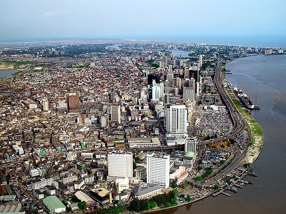 Lagos Skyline. Photo by Jrobin08, Wikimedia Commons