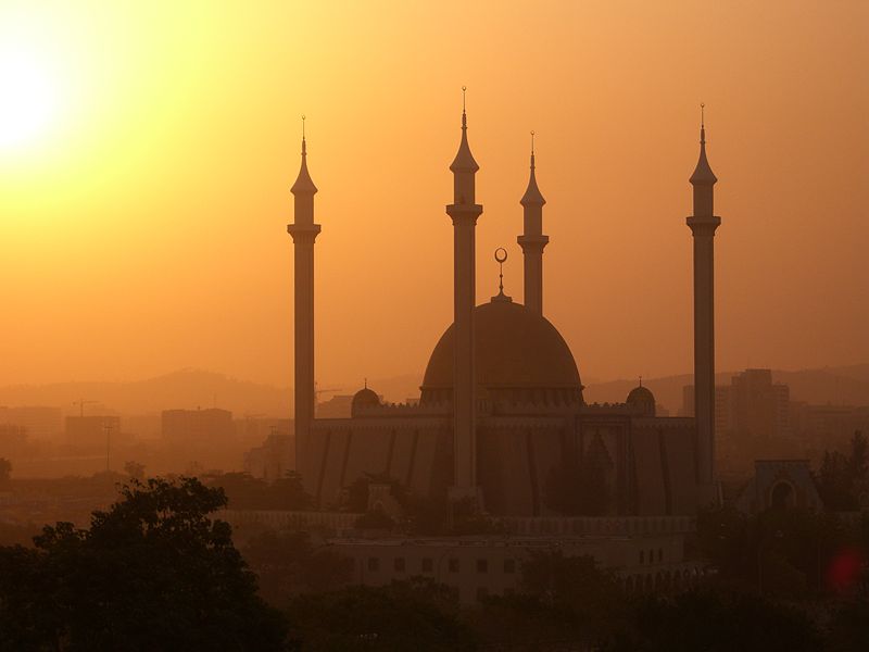 National Mosque, Abuja (Photo by Kipp Jones, Wikimedia Commons)