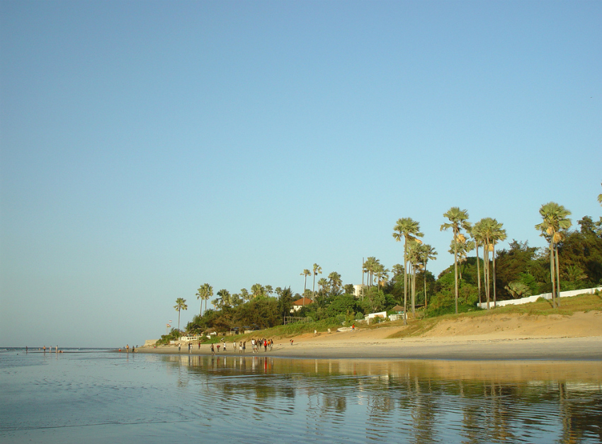 A beach in Gambia (Shutterstock)