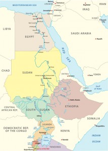 The route of the river Nile (Shutterstock)