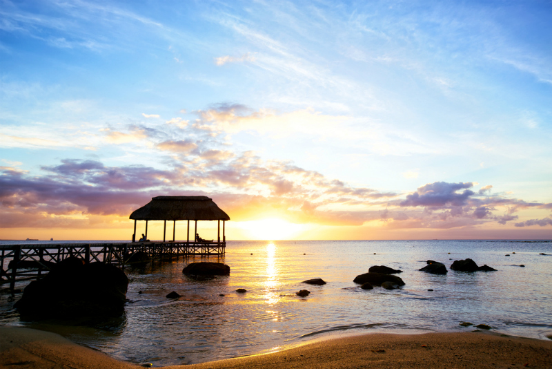Sunset in Mauritius (Shutterstock)