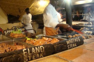 Boma Restaurant, Victoria Falls (photo by Becca Blond)