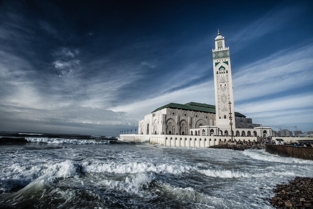 Hassa II Mosque in Casablanca, Morocco (Shutterstock)