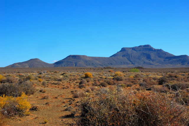 View of the Hantam mountains from the Northern Cape town of Calvinia, South Africa (Shutterstock)