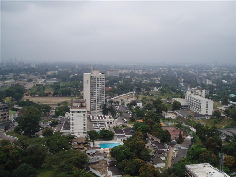 Aerial view of Kinshasa, DRC (David Stanley, Wikimedia Commons)