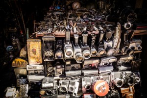 Antique cameras at a souk in Marrakech (Luisa Puccini / Shutterstock)
