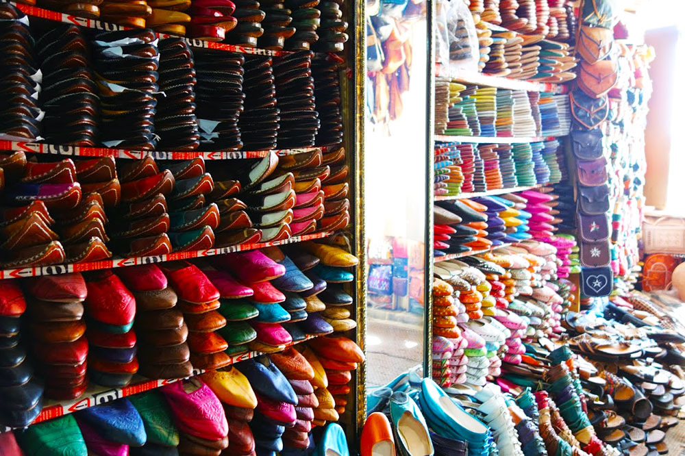 Photo Of The Day: Colorful Shoes In The Souks Of Fez