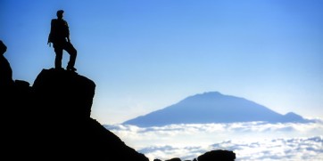 kilimanjaro silhouette