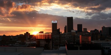 joburg sunset