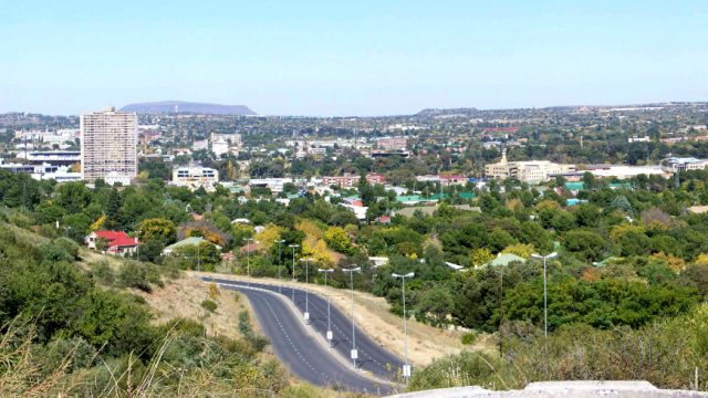 Bloemfontein skyline