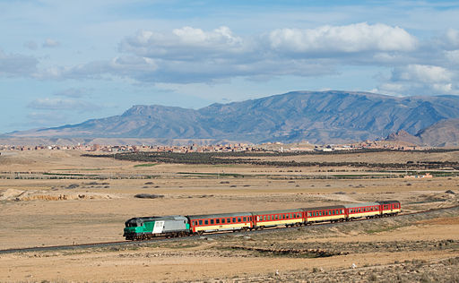 train in morocco