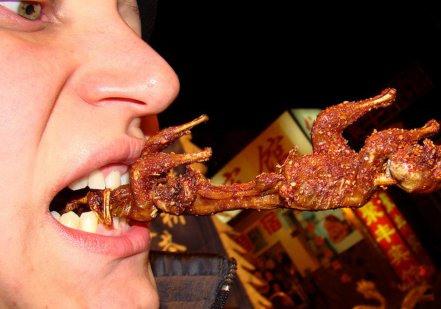 Unidentifiable Chinese delicacy (Istolethetv / Flickr). 
