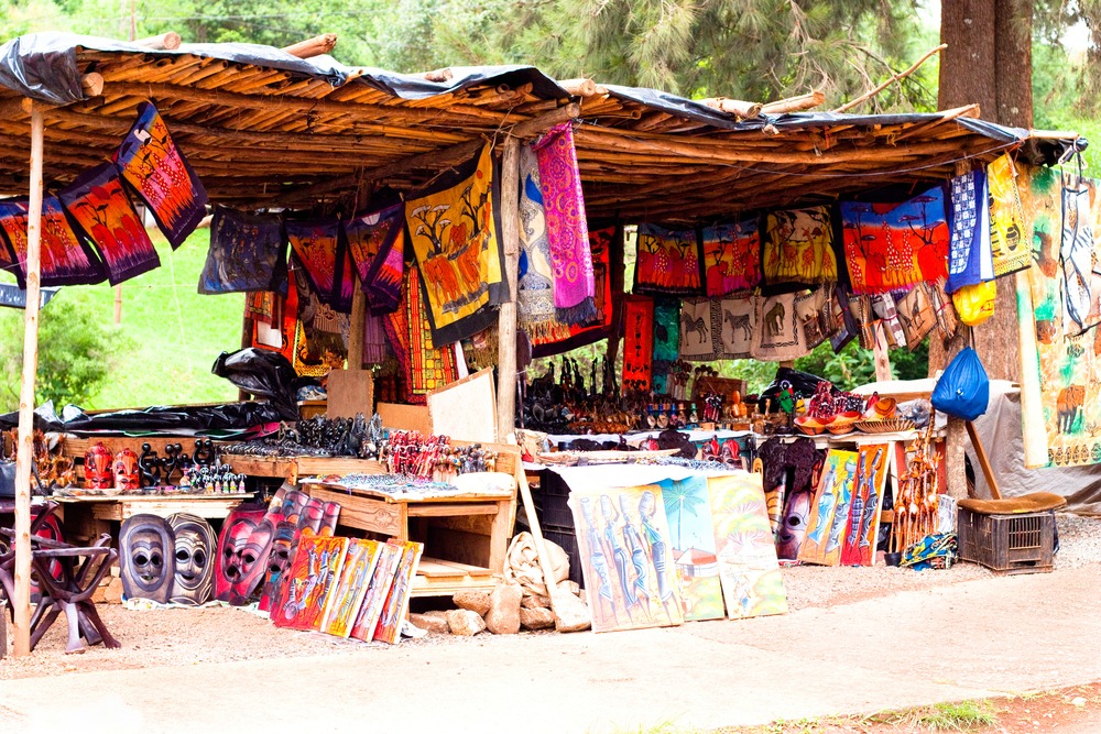 market stall africa