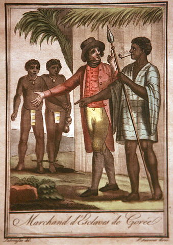 Slave traders in Goree (Rama/Wikipedia Commons)