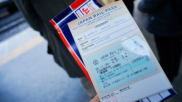 Make sure you get one of these before you leave home. You need to buy an 'exchange order' prior to your arrival in Japan though, before you can actually get the Pass. It's complicated. It's Japan. (Photo: Antonio Jajnelo / Flickr). 