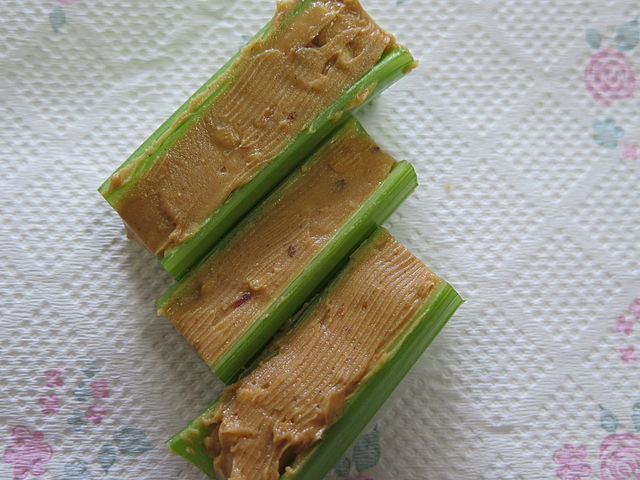 Celery And Peanut Butter (Douglas Paul Perkins/Wikimedia Commons)
