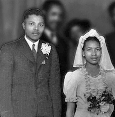 Mandela and Evelyn Mase, 1944 en.wikipedia.org