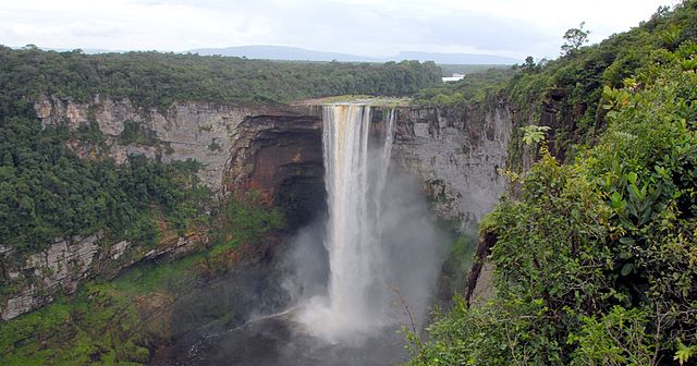 Kaieteur Falls (Bill Cameron/Wikimedia Commons)