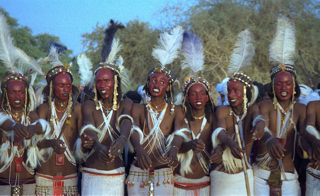 Gerewol festival in Chad