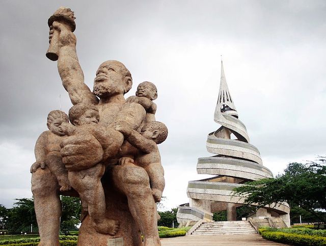 Monument_Reunification in yaounde cameroon