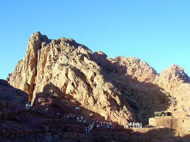 Mount_Sinai in Sharm El Sheikh in Egypt