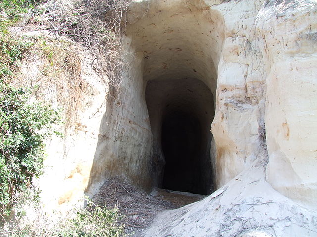Bat cave in Pugu Hills