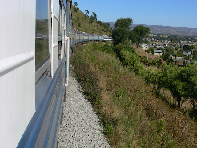 TAZARA train in dar es salaam
