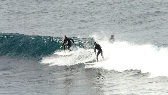 Namibe in angola surfing