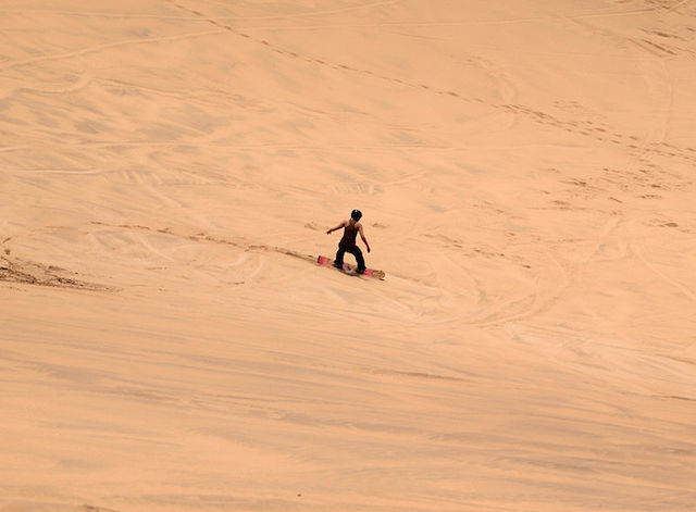 Swakopmund_Sandboarding in Namibia