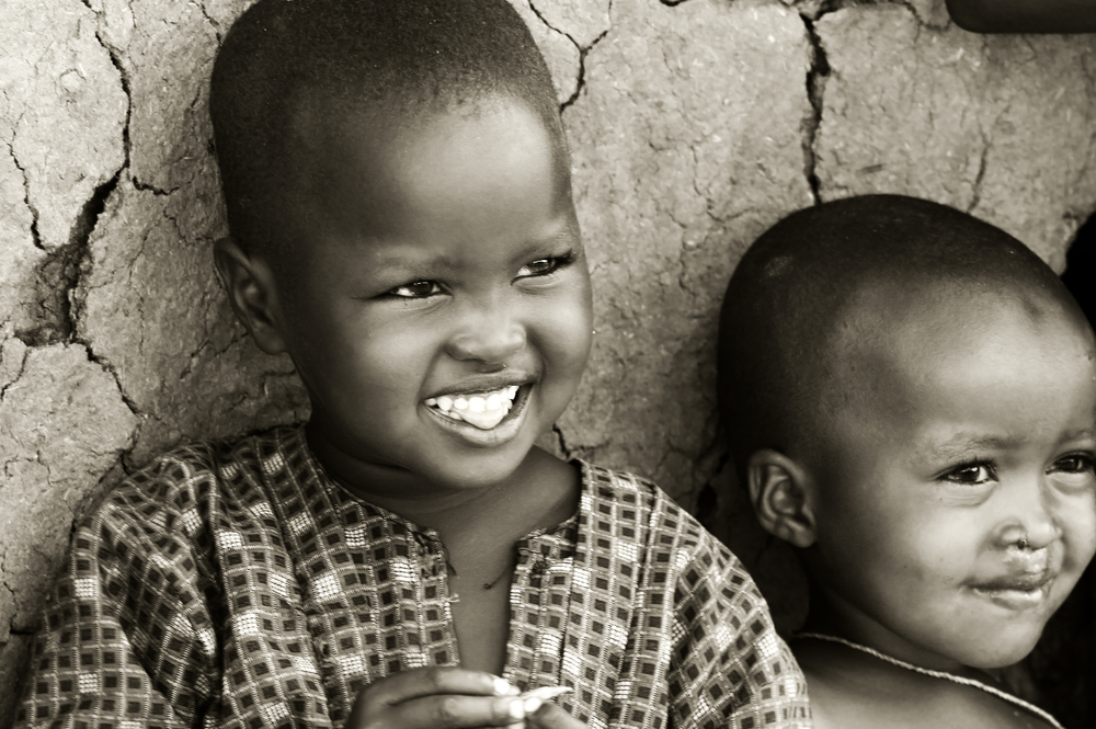 masai children