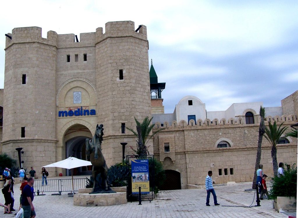 The medina of Yasmine Hammamet