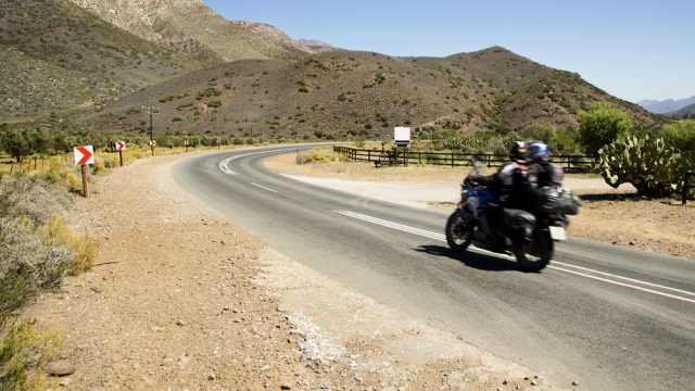 Motorcycle trip across Africa