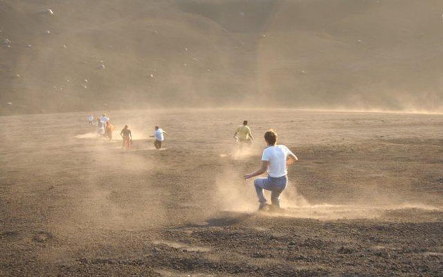 sandboarding in Nicaragua