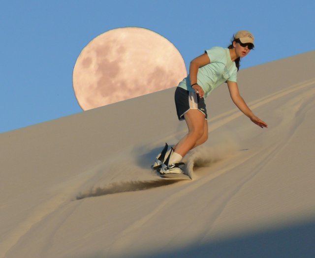 sandboarding in atlantis, south africa