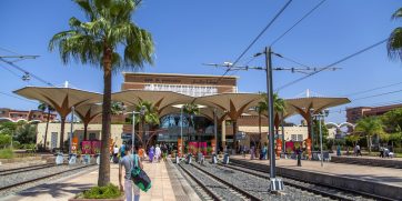 getting around morocco by train