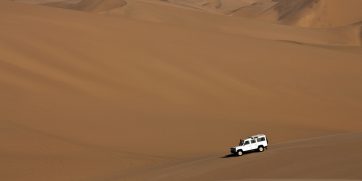 Off-roading in Namibia