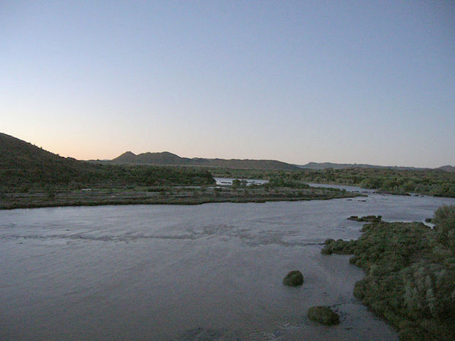 silence at the orange river