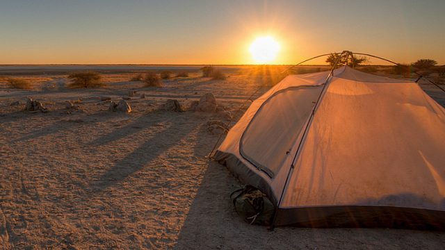 camping normal botswana