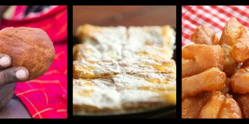 dessert collage