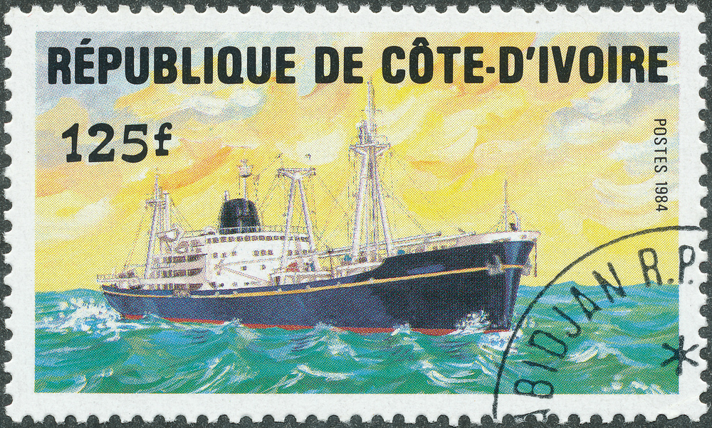 ivory coast stamp