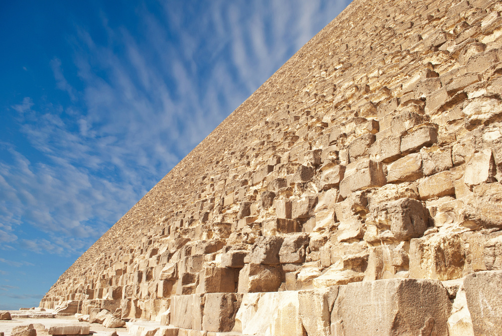 pyramid stones