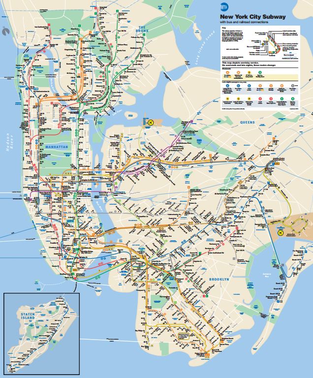 ny subway map