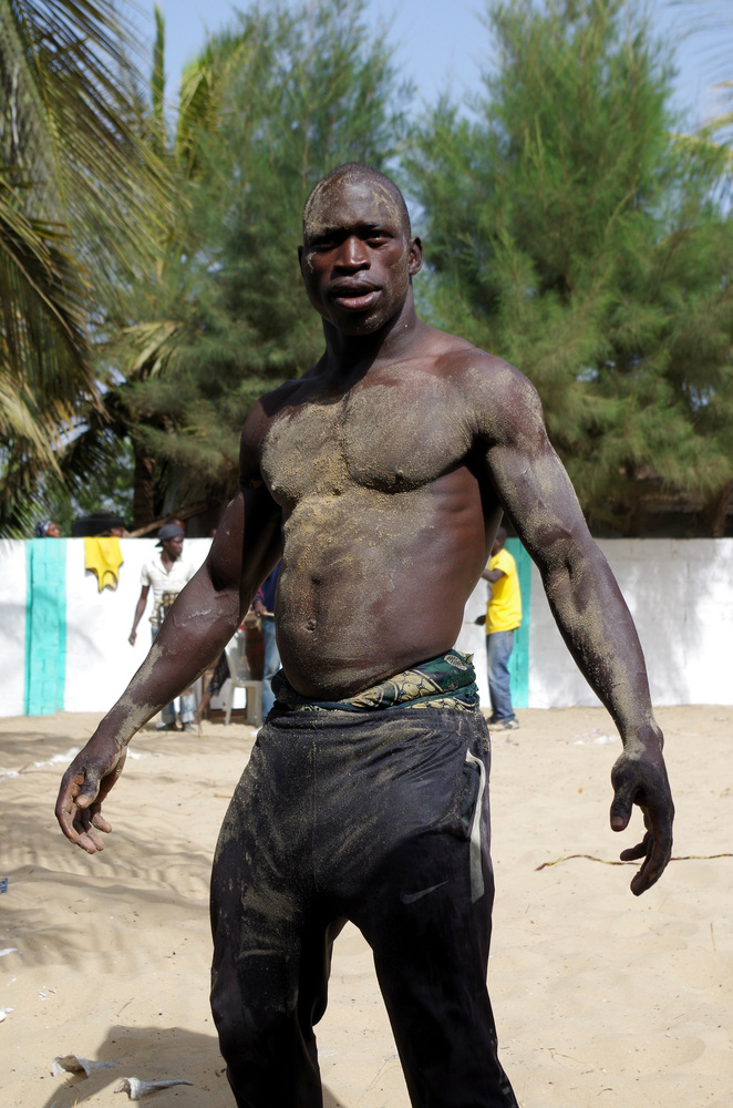 senegal wrestler in gambia