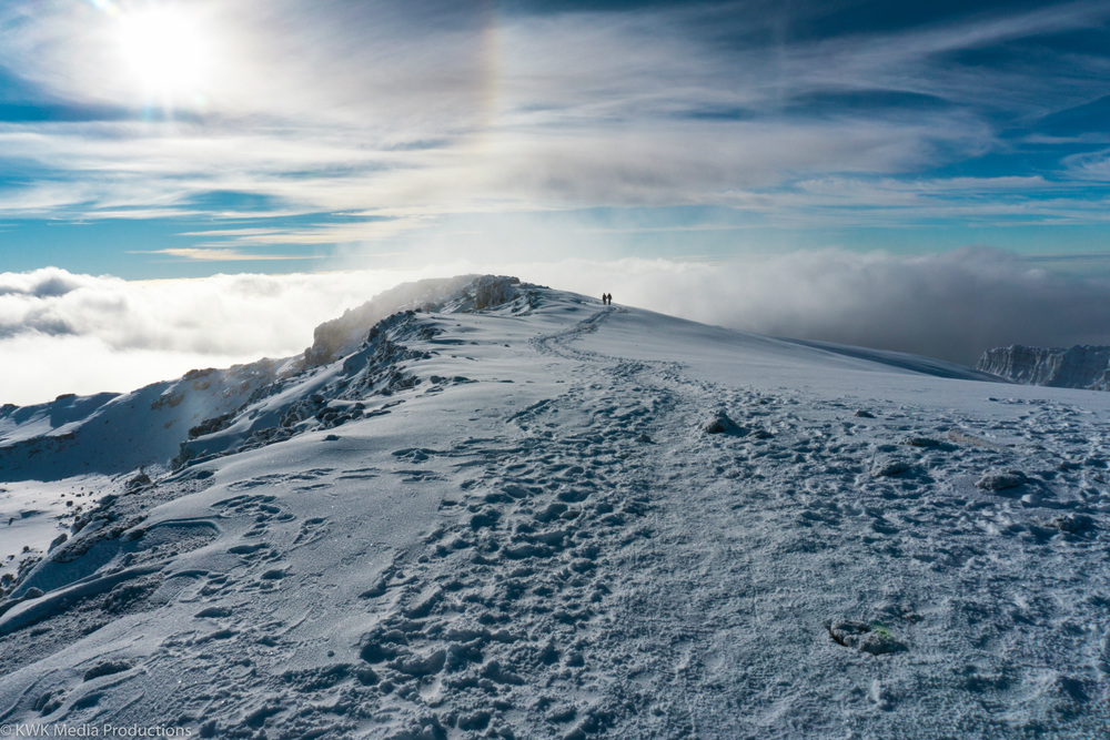 snow on kilimanjaro